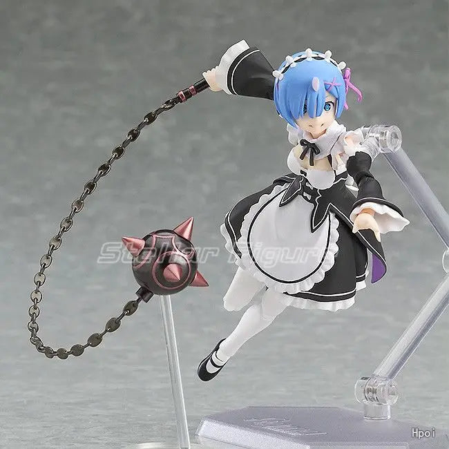 【SF】In Stock Original Max Factory Figma346 Re ZERO Starting Life in Another World REM Figures Collection Animation Gift