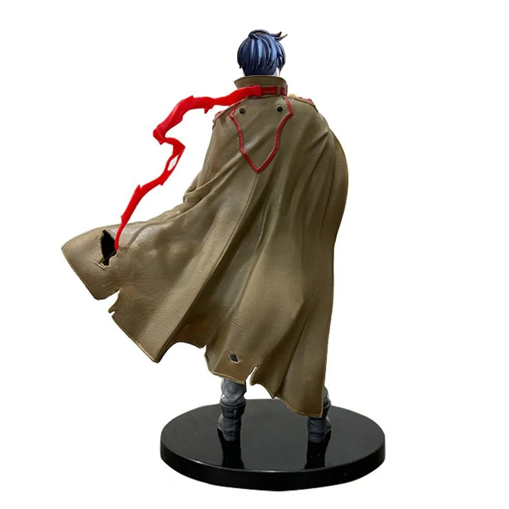 21 см аниме подобрена самостоятелна фигурка Sung Jin Woo екшън фигурка наметало анимирано издание модел бойна сцена статуя играчка кукла момчета подарък