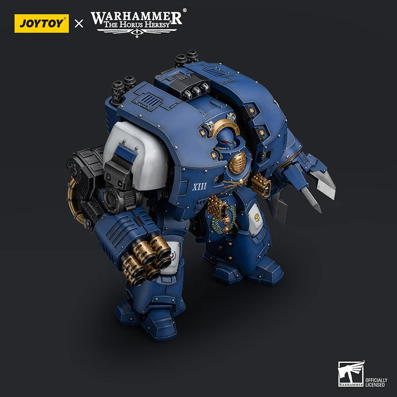 In Stock JOYTOY Dark Source Warhammer Horus Heresy Ultramarines Leviathan Dreadnought 1/18 Scale Articulated Action Figure