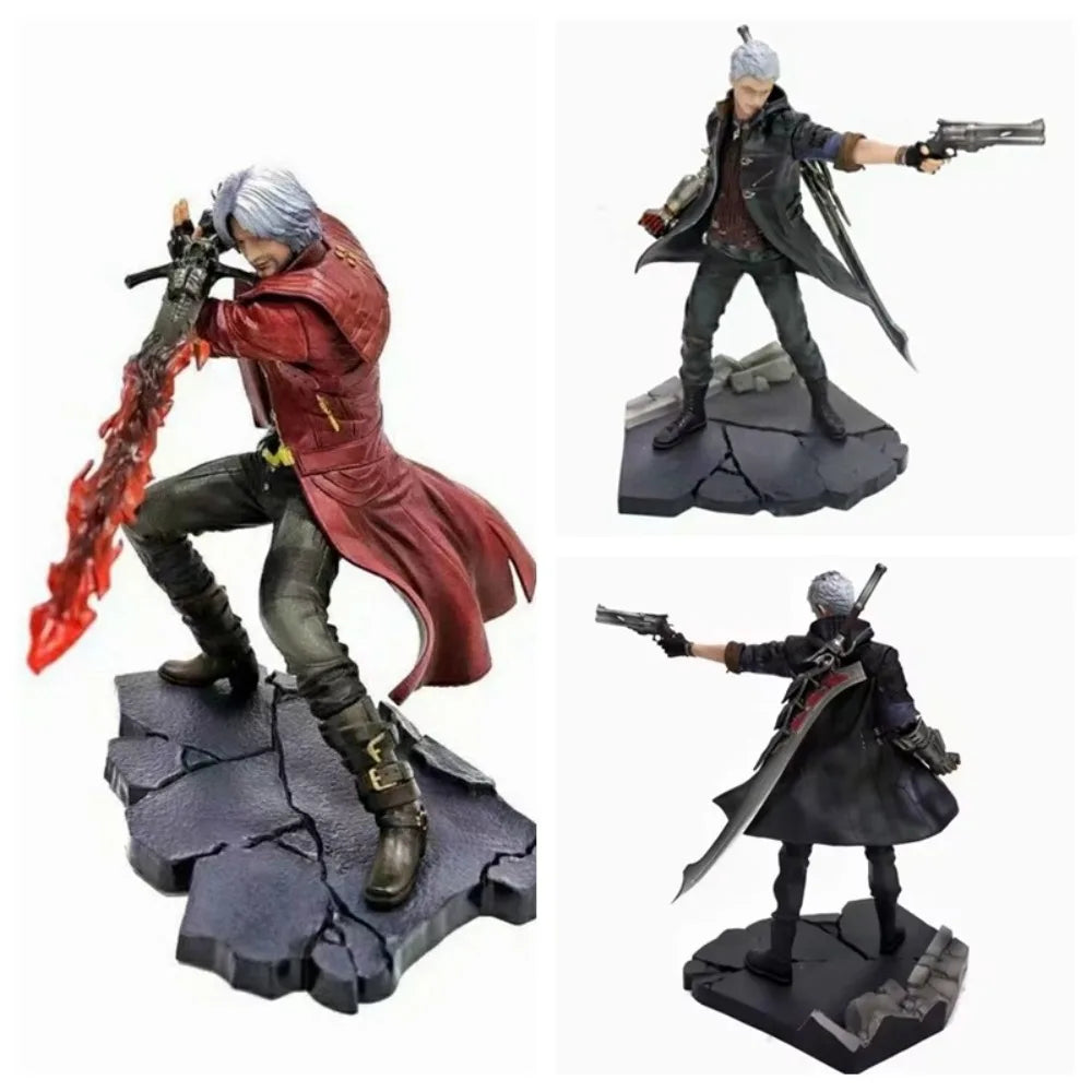 25 см фигурка Ghost Cry Данте Неро Орденът на меча Рицар Екшън игра Периферна PVC фигурка Настолни орнаменти Подаръци Играчки
