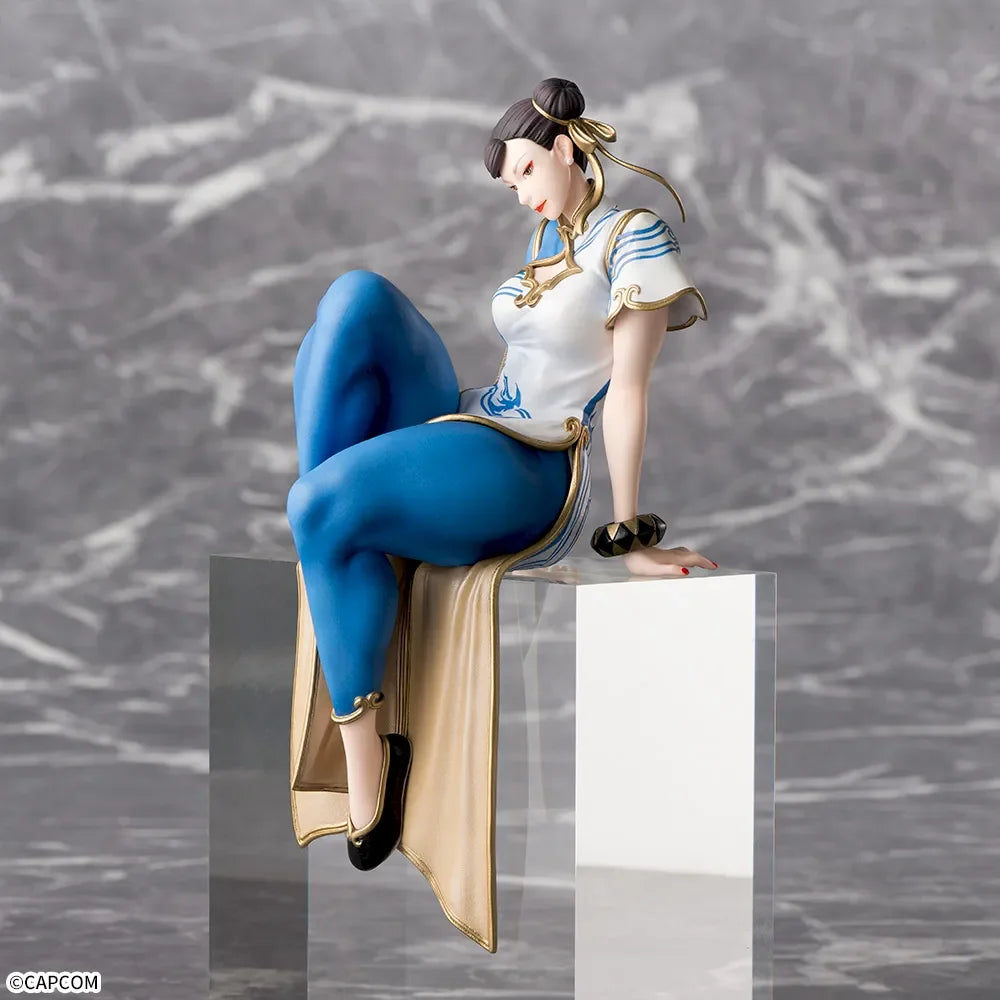 Original Genuine Model SEGA Street Fighter 6 14cm Chun-Li Figure Anime Boxed Toys Gifts Figurine Collections