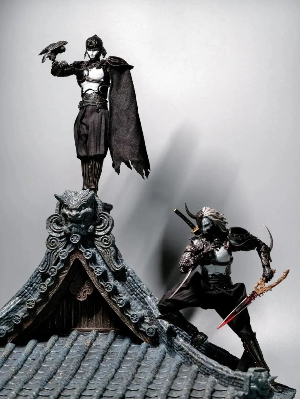 【In Stock】DARKCROWN TOYS 6inch BURNINGSOULS Action Figures Burning Soul  Asura Model Toy Figure Samurai Collection Gift Toy