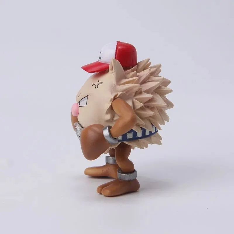 5,5 cm große Anime-Pokémon-Figur Primeape mit Hut, Actionfigur aus PVC, Sammlermodell, Spielzeug für Kinder, Geschenk