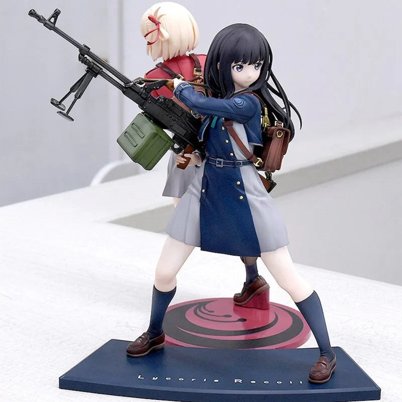 Genuine GSC Lycoris Recoil Chisato Nishikigi Takina Inoue  1/7 Action Figure Original Anime Model
