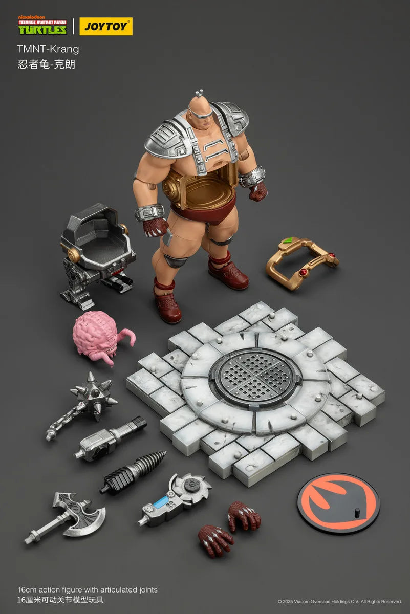 JOYTOY Teenage Mutant Ninja Turtles TMNT Krang Action Figure Doll Model Gift Decoration Collection