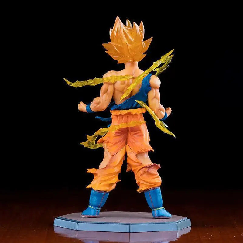 16cm Dragon Ball Z Son Goku Super Saiyan Anime Figure Goku DBZ Action Figure Model Gifts Toy Kids Collectible Figurines Statues