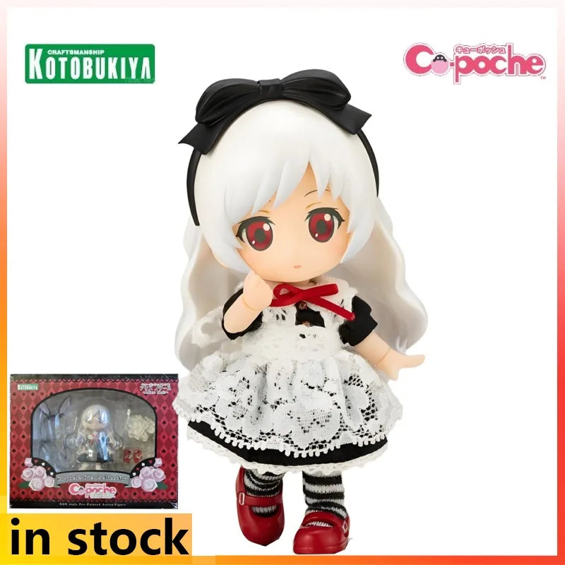 Kotobukiya Original Cu-poche Finished Product Movable Series Alice in Wonderland Anime Action Figure Model Toys Gifts for Boys