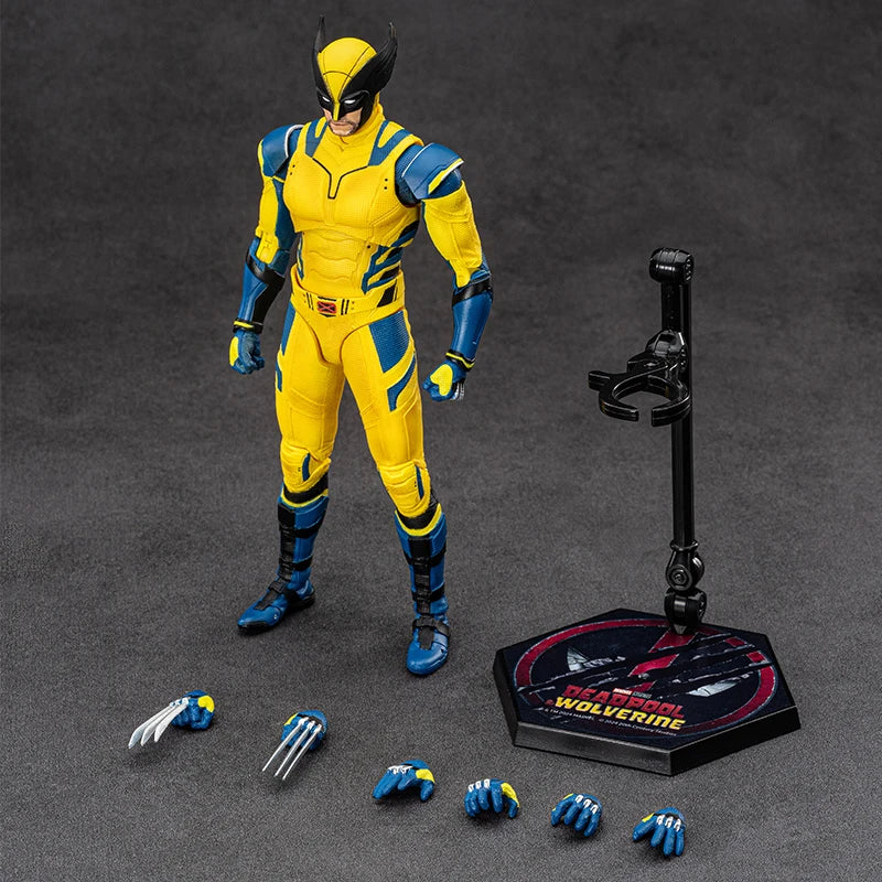 Нов ZD Toys Дедпул и Върколак Модел 7 инча 1/10 Екшън Фигурки Върколак Модел Дедпул Marvel Супергерои Колекция Модел Подаръчен