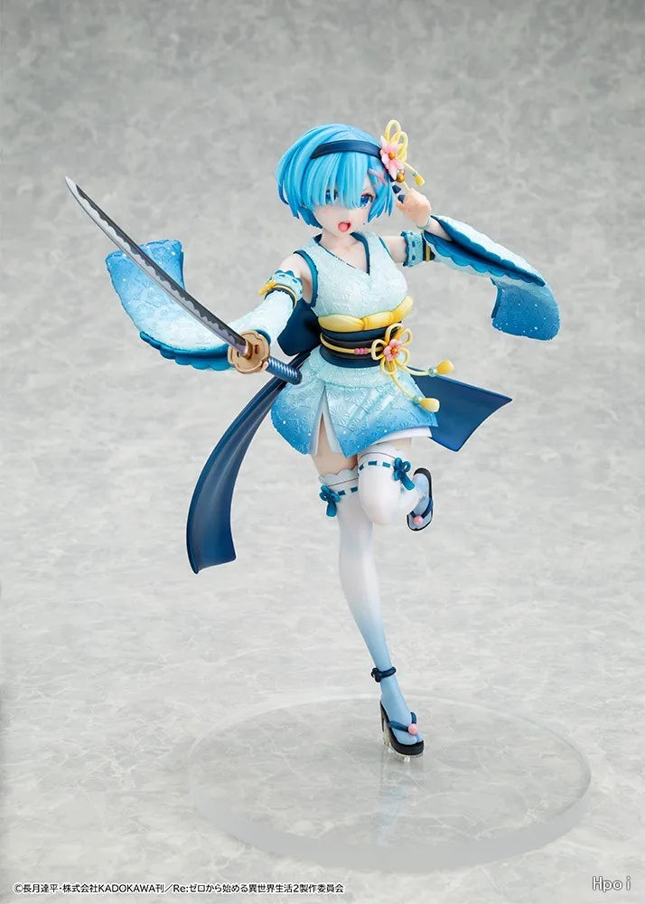 In Stock Original KADOKAWA KDcolle Re: ZERO - Starting Life in Another World REM Battle Costume Anime Figure Toy