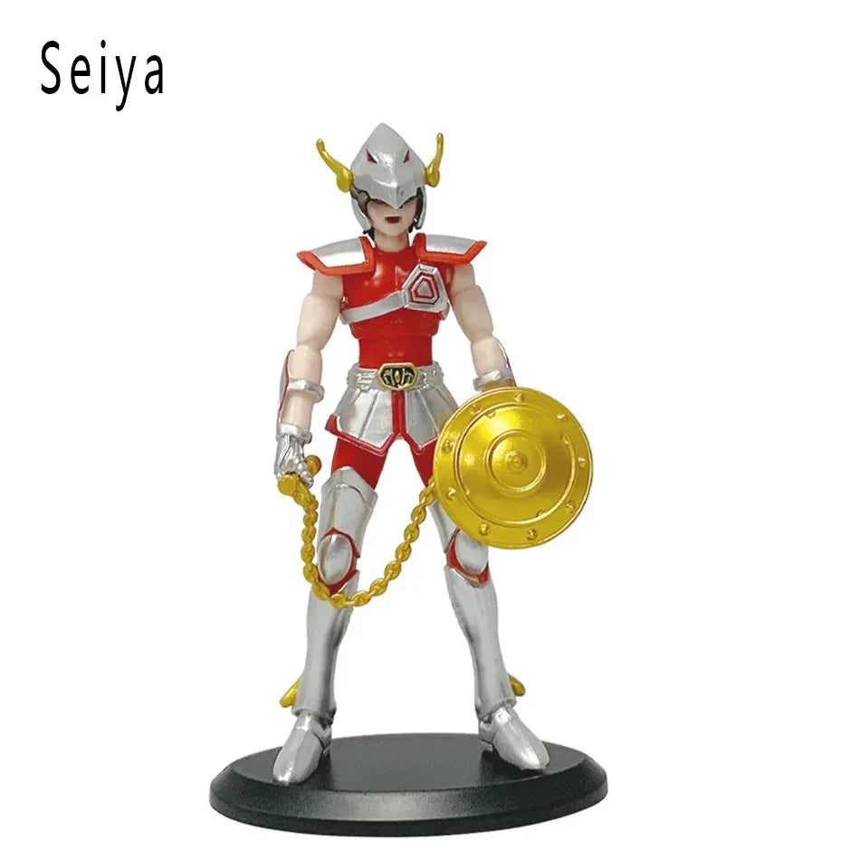 19CM Аниме Фигурка Phoenix Ikki Hyoga Seiya Shiryu Постоянна Броня Модел Детски Играчки PVC Кутия Детска Колекция Декорация