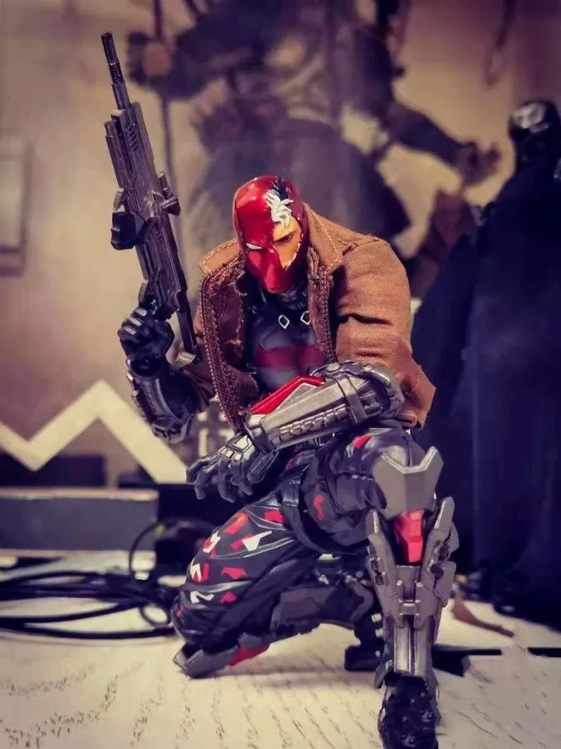 《In Stock》Kaiyodo Red Hood Cyberpunk Style Jacket 1/12 Diy Self-modification DC Only Clothes Accessories