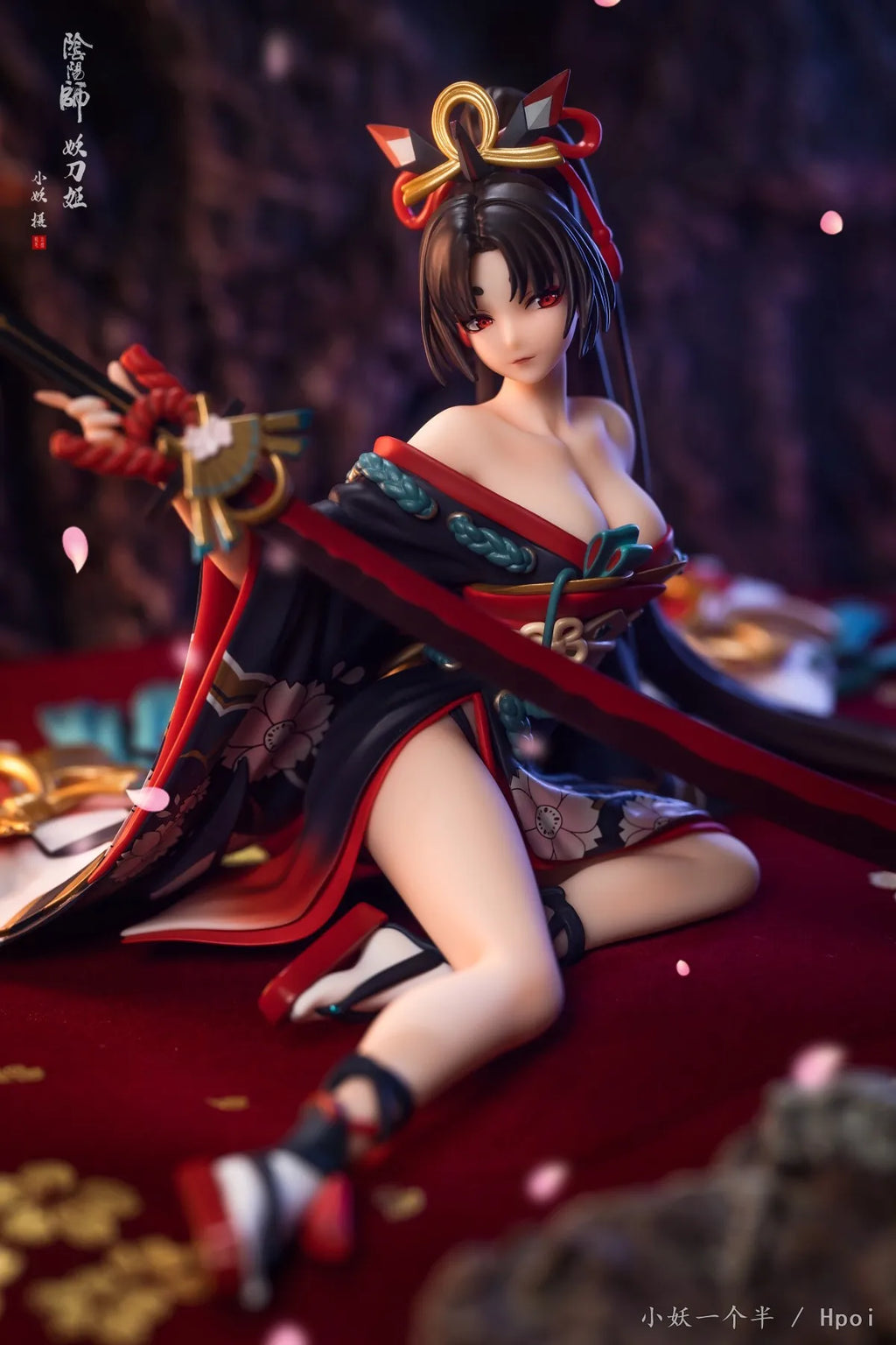 【FS】 Myethos Onmyoji Demon Sword Princess Sakura Rain Sword Dance Ver Scale 1/8 Figure Model Toys Gifts