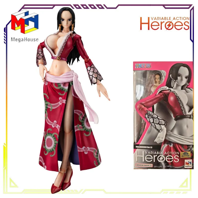 MegaHouse Original Variable Action Heroes VAH Series Boa Hancock Ver. Blue Limited Edition Anime Action Figure Model Toys Gifts