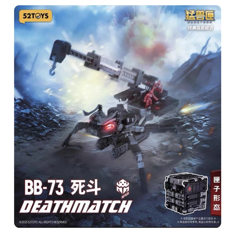 52toys Beast Box Alien 2.0- Safe Zone - Bb73 Dead Fight Ant Handheld Animal Mech Deformation Model Mobile Toy Pendant Friendgift