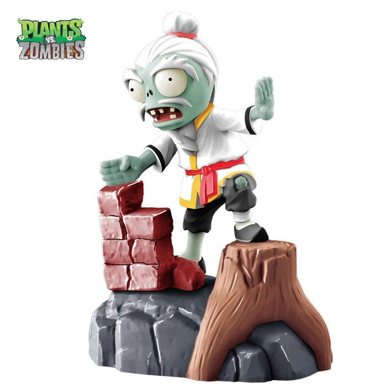 Anime Figures Plants vs. Zombies Toys Giant Zombie Surfing Zombies Crazy Dave Game Model PVZ Dolls for Children Christmas Gifts