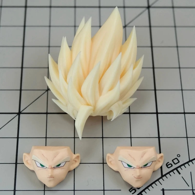Nono KO dragon ball Z Shf DKO Super Saiyan 2 Action Figure Son Goku Head Model Collectible Anime Toys Accessory Gift
