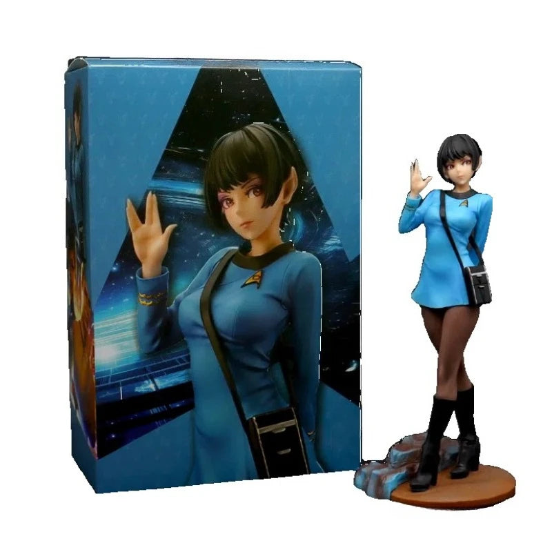 HotSelling Star Trek 20cm Bishoujo Vulcan Science Officer Anime Girl Figure Command Medical Officer Action Figure Model Toys