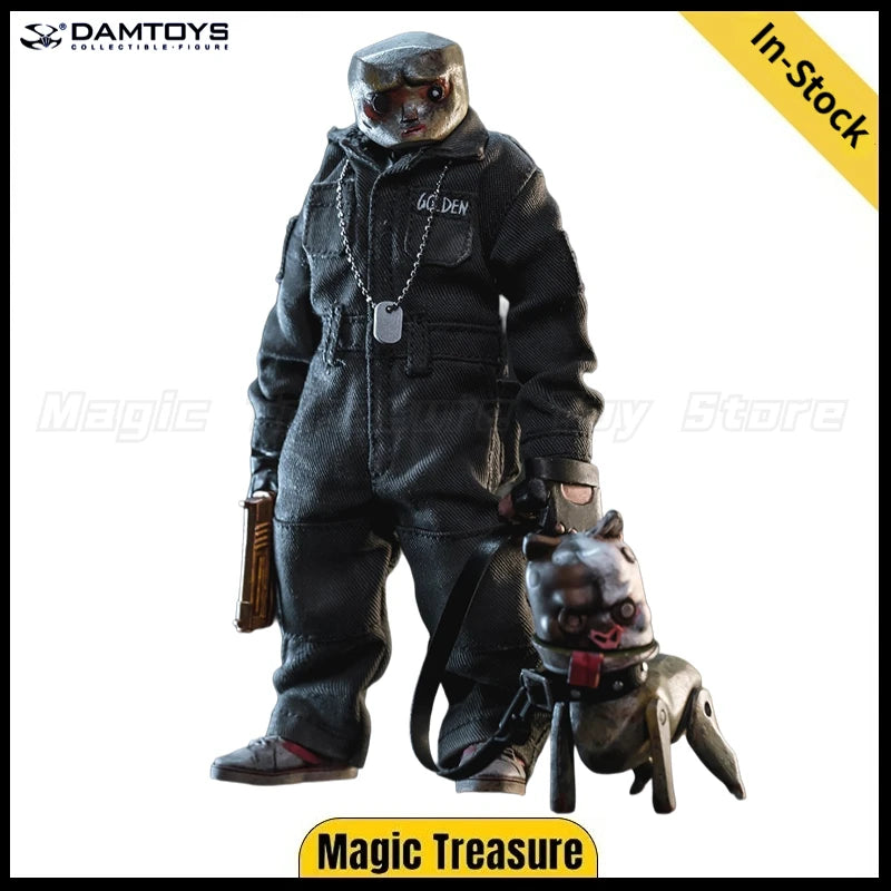 【In Stock】Original DAMTOYS CoalDog GOLDEN DOG 1/12 Action Figure Model Toy Gifts