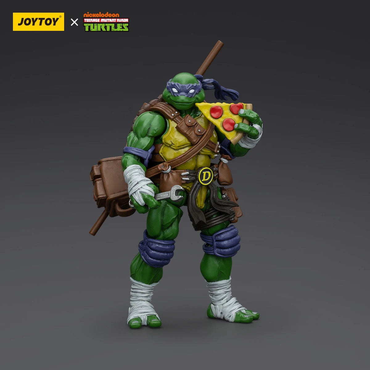 JOYTOY Ninja Turtles Soldier 18 Scale Action Figure Collectible Toy for Fans Shell Shocked Series in Stock