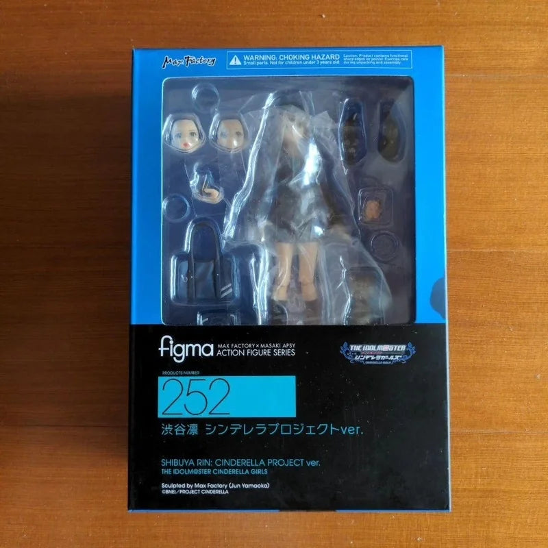 In Stock Max Factory Figma 252 Idol Master Cinderella Girl Shibuya Rin Game Related Products Movable Model Of Beautiful Girl Toy