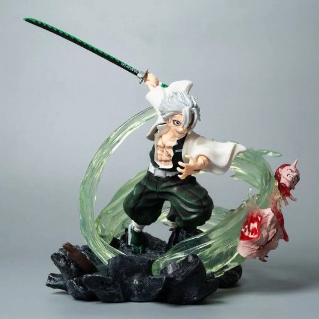 23 см Demon Slayer Аниме фигурка Шиназугава Санеми Периферна PVC Модел Статуя Десктоп Декорация Орнаменти Подаръци за рожден ден Играчки