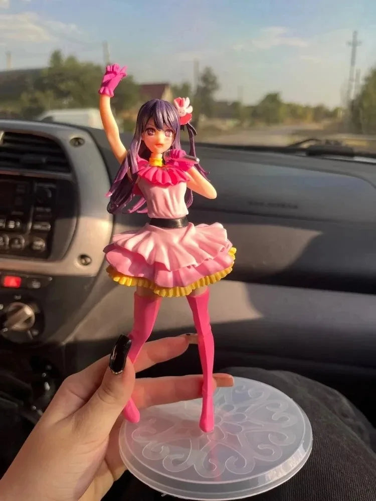 Anime Hoshino Ai Action Figure Cute Kawaii Girl Series Characters Collection Ornaments Desktop Display Gift