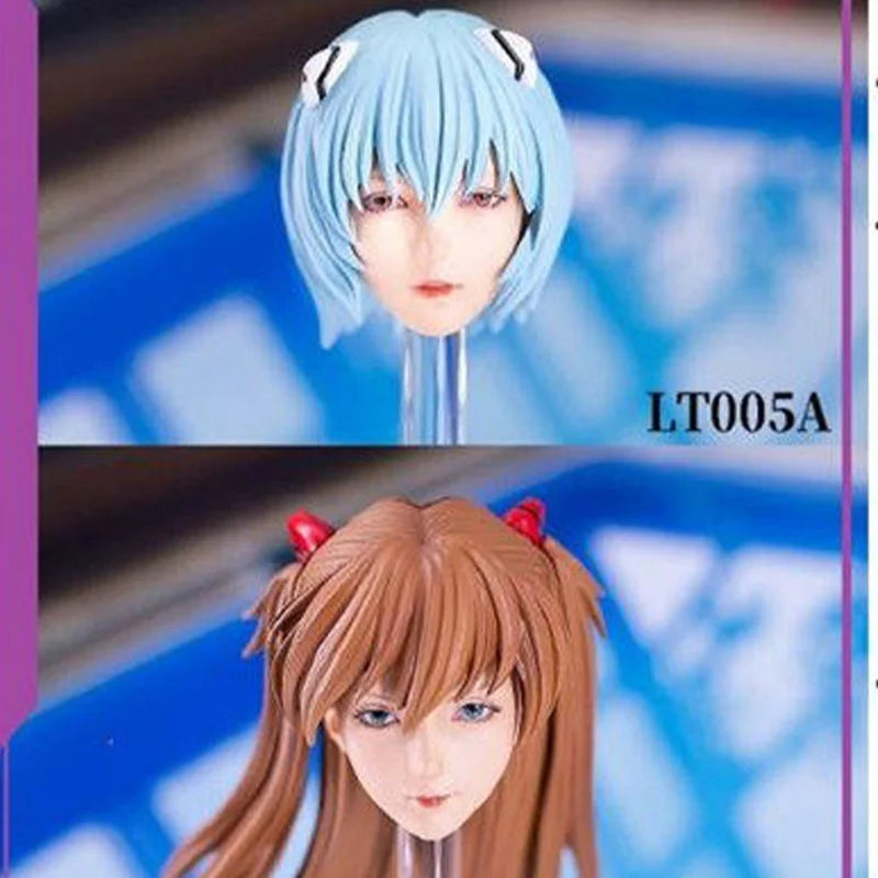 Light Kingdom 1/6 Scale Rei Ayanami Head Sculpt LT005A Collectible Action Figure Accessory For 12 Inch Female Anime Figures