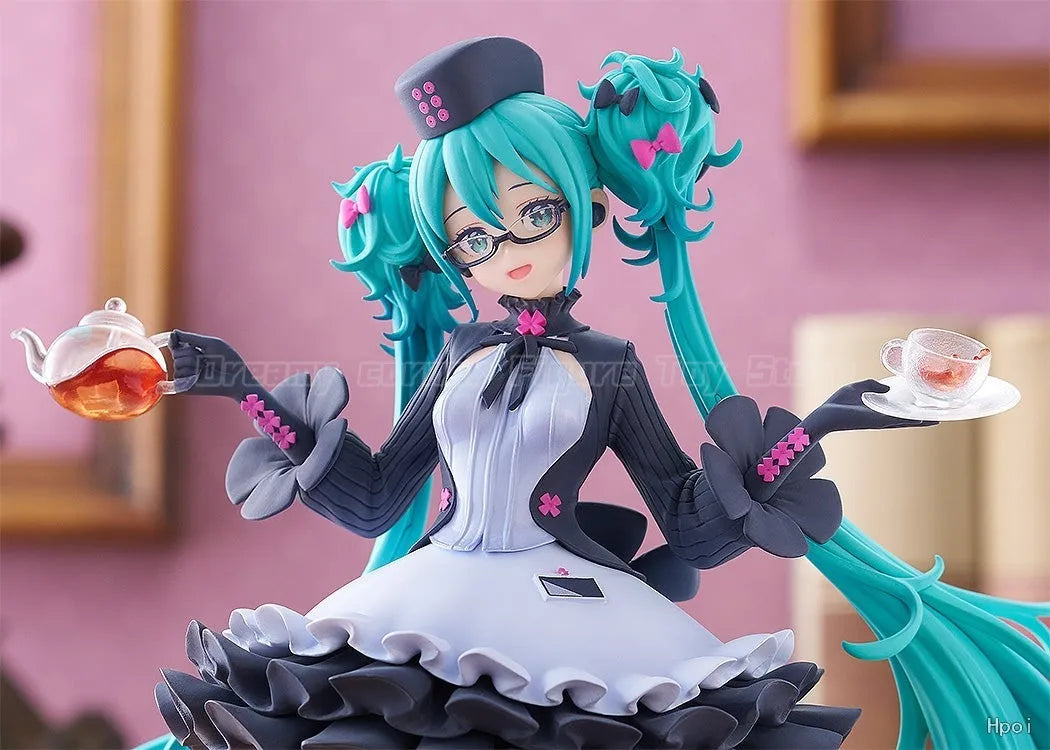 【In Stock】Original GSC PUP Piapro Characters Hatsune Miku Glasses Cafe Ver Figure Toy Model Collection