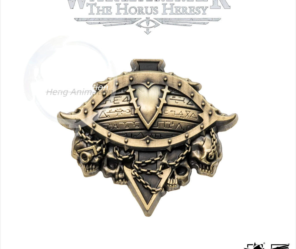 JOYTOY Star Forging Warhammer 40K Burning Galaxy - Honor Chapter Emblem Badge Peripheral Accessory, Cool and Stylish