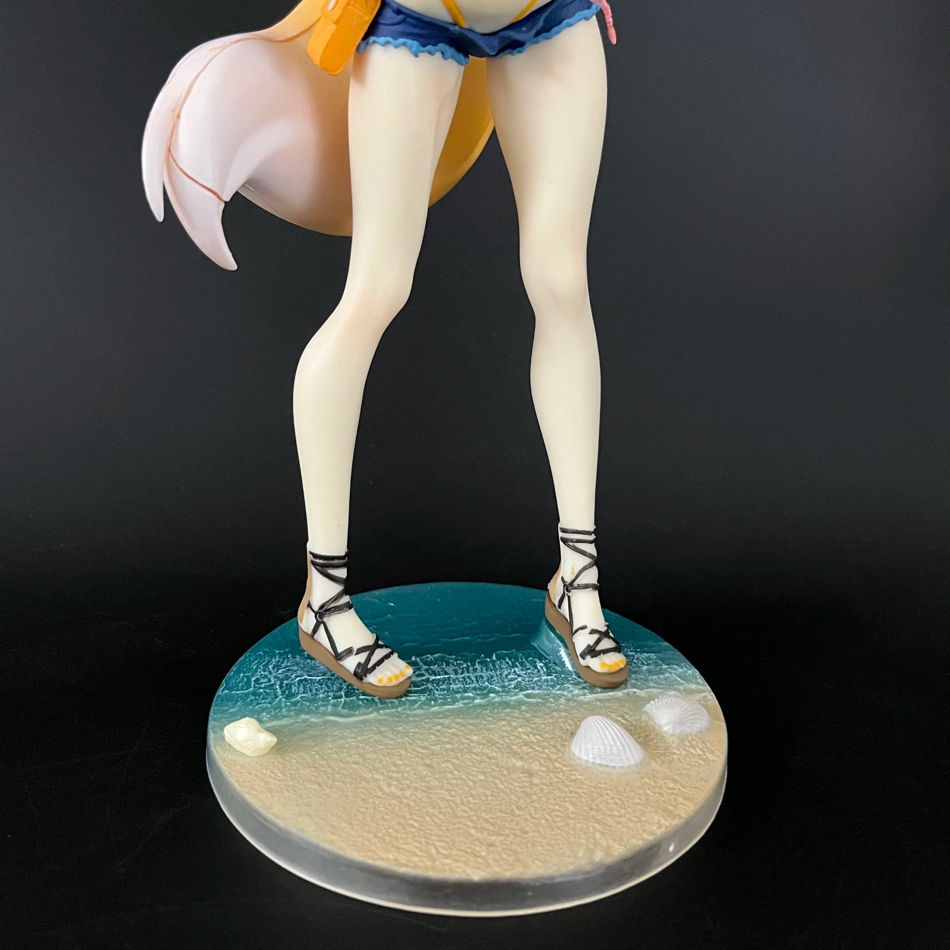 Blue Archive anime Cartoon Cute and Beautiful Girl Handmade Swimwear Quannai Standing Pose Tidy Play Model Decoration Factory