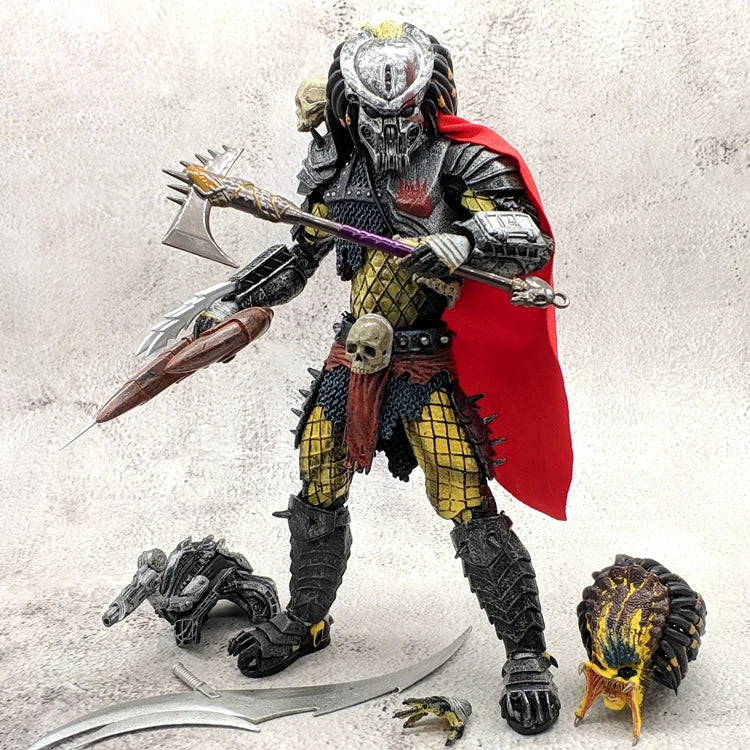 Predator Vs. Alien (Avp) Action Figure Set - Highly Articulated Movie Collectible (Gift For Fans) 20cm