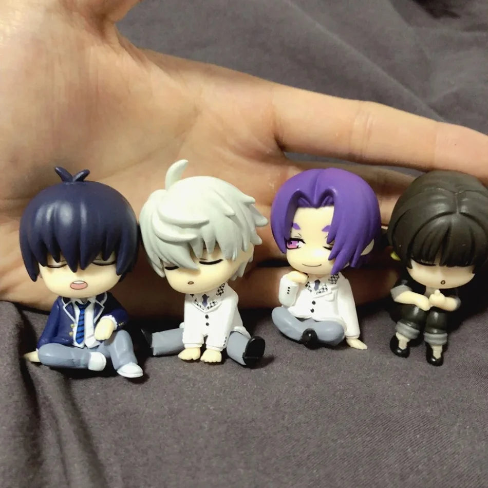 4pcs/set BLUE LOCK Anime Figures Doll Isagi Yoichi Nagi Seishiro Bachira Meguru Mikage Reo Action Figure Model Toys for Children