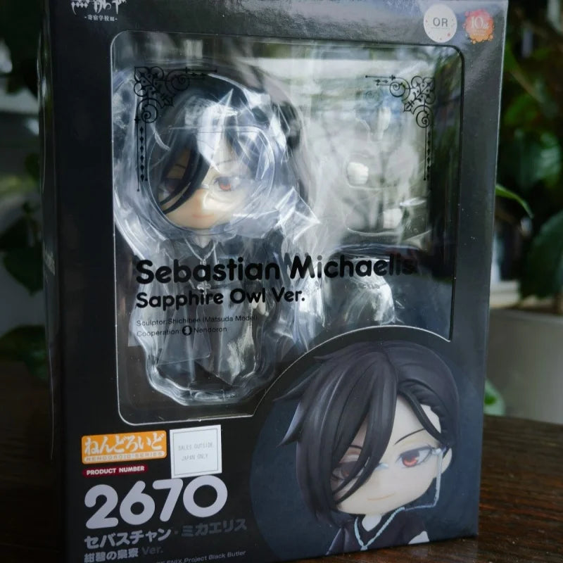 【 In Stock 】Sega Bandai  Black Butler  Sebastian/Ciel/Under Blue Sky Owl Dormito Taker Figure Anime Toy Genuine Model Collection