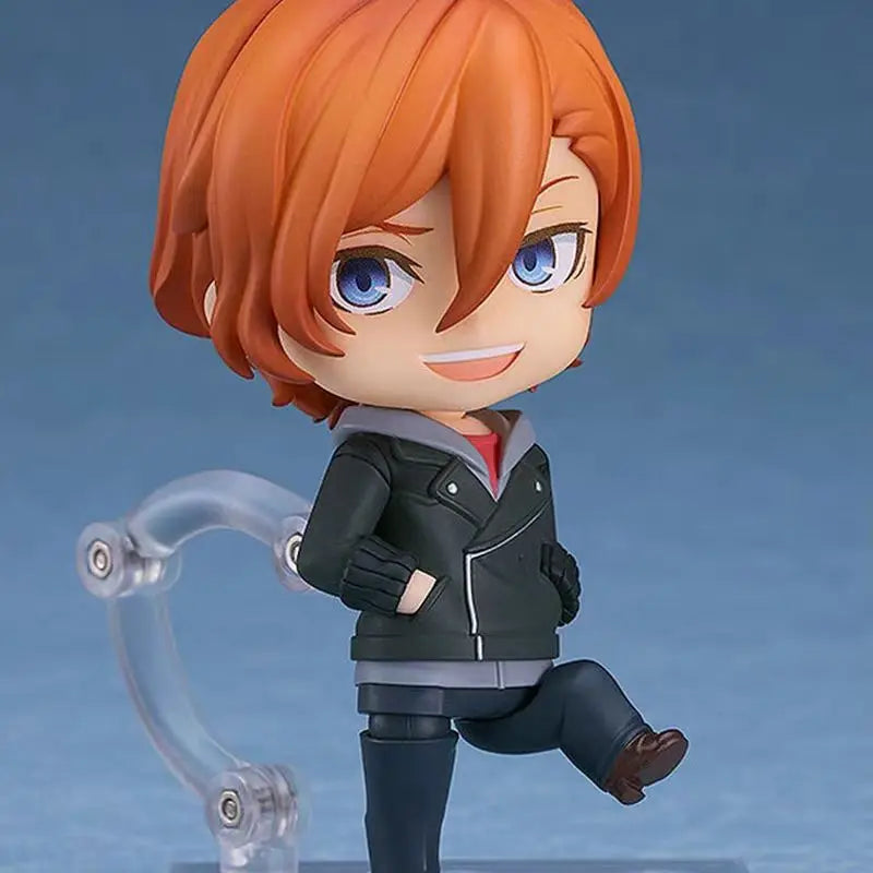 Nendoroid Bungo Stray Dogs Osamu Dazai Chuya Nakahara 15 Years Old Q Style Anime Action Figure Desktop De