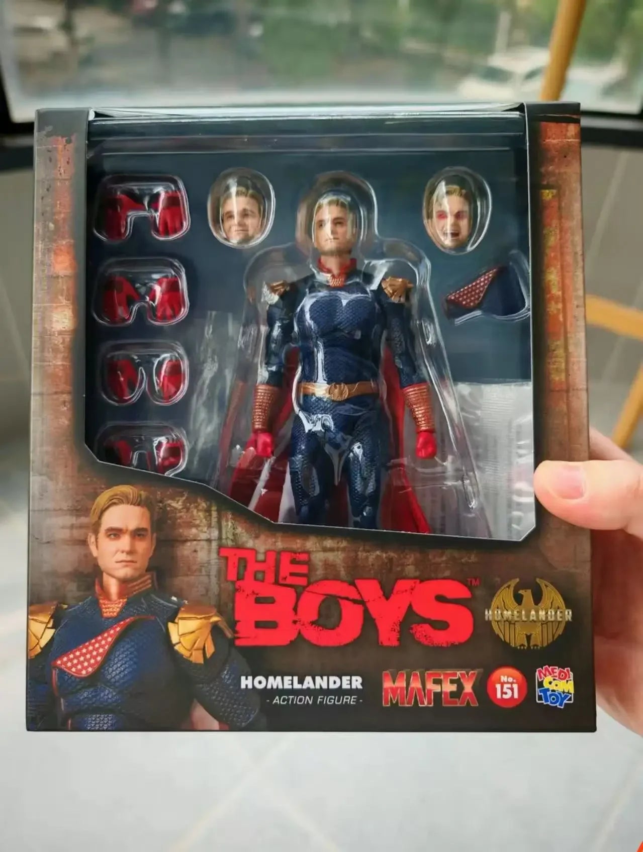 Medicom MAFEX The Boys The Homelander Wilhelm Billy Butcher Character Model Toy Gift Collection in Stock
