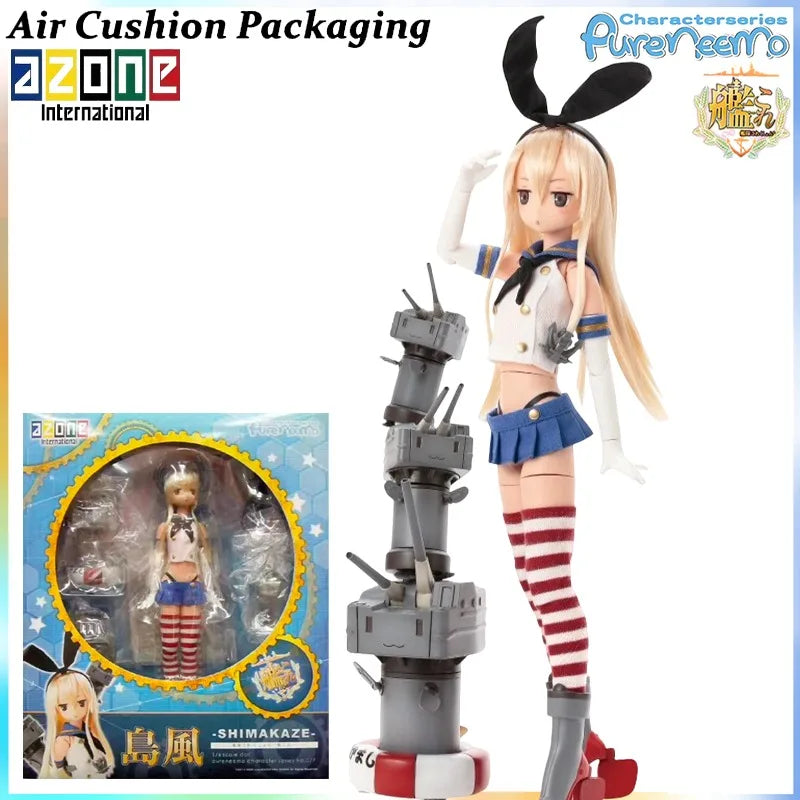 Azone Genuine PureNeemo Character Serie Kantai Collection‌ Himakaze‌ Akeno Misaki‌ 1/6 Doll Collectible Action Figures Model Toy