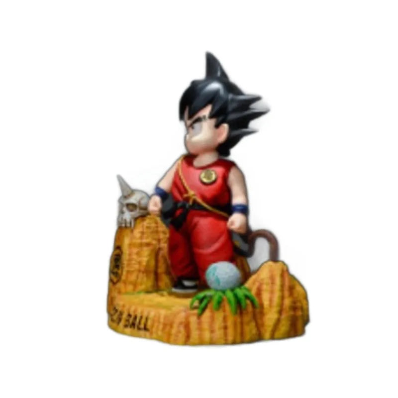 48cm New Dragon Ball Anime Figure Son Goku Peripheral PVC Model Scene Statue Desktop Decoration Ornaments Birthday Gifts Toys