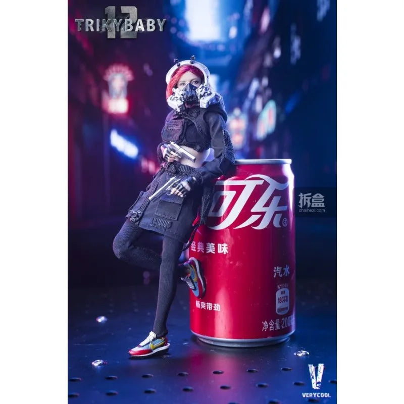 VERYCOOL Original Palm Treasure Series Cyberpunk Style Tang 12 Hong 1/12 Movable Doll Model Toy Gift for Boys CollectionOrnament