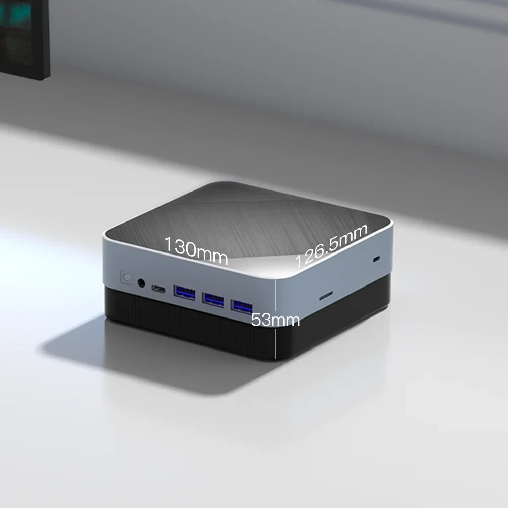 Mini-PC-Computer Gaming Intel Core i3 115G4 i5 1340P 1335U CPU NUC Büro DDR4 NVMe Gaming Mini-Computer HDMI VGA Vier Display 
