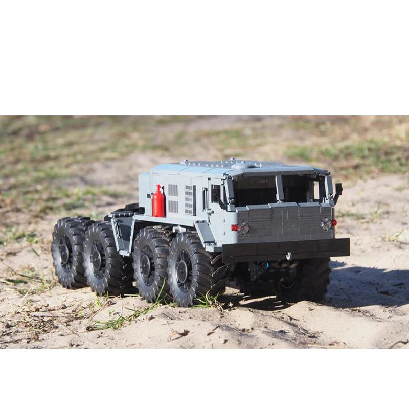 Military Series Armed Transport Vehicle MAZ 537 Model Assembling Building Blocks Set MOC Classic Bricks Kid's Toys Birthday Gift
