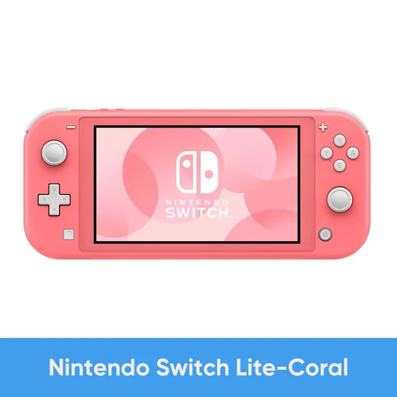 Игрална конзола Nintendo Switch Lite, 5.5-инчов LCD сензорен екран, 32GB вътрешна памет, Bluetooth 4.1, вграден контролер