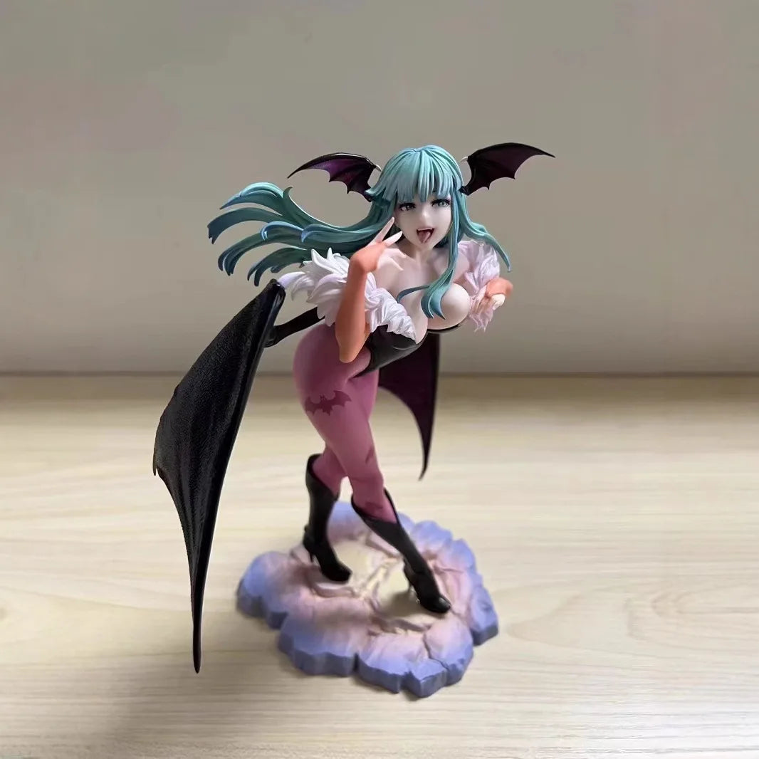 Beautiful Girl Demon Succubus Monica Lilith Felicia Game Around The Animation Hand-Made Ornaments Model
