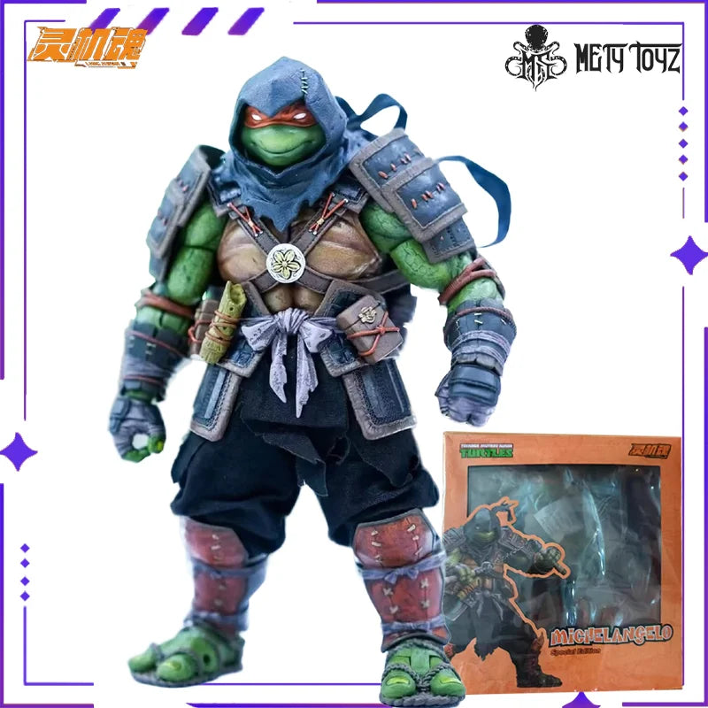 MetyToyz Original Spirit Machine Soul Limited Ninja Turtles Raphael Finished Product Mobile Model Handmade Toy Boy Gift in Stock