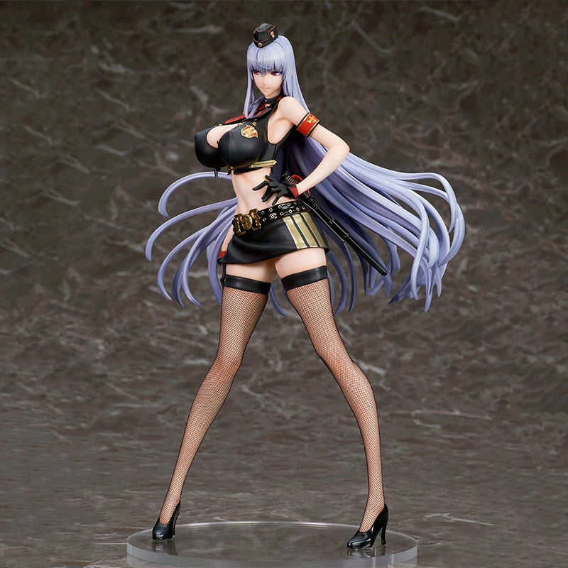 Original Genuine quesQ Valkyria Chronicles 4 Selvaria Ble Swimwear Anime Figure Collectible Boxed Statuette Model Doll Gifts