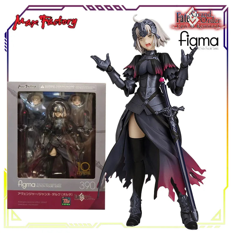Max Factory Original FIGMA Fate Grand Order Serie Lancer Artoria Pendragon/Archer Joan of Arc Anime Actionfigur Modellspielzeug