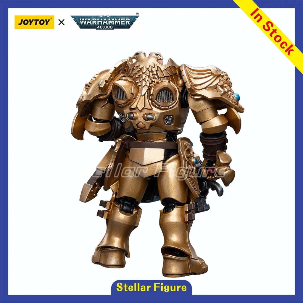 【SF】JOYTOYS 1/18 Action Figure Adeptus Custodesv Custodian Guard with Sentinel Blade Model Toys Gifts Collection Ornaments