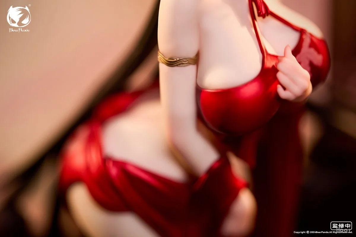 -In Stock Original BearPanda Chinese Style Series 1/6 Anniversary Model: Luohong  Anime Model Figure Collection Gift