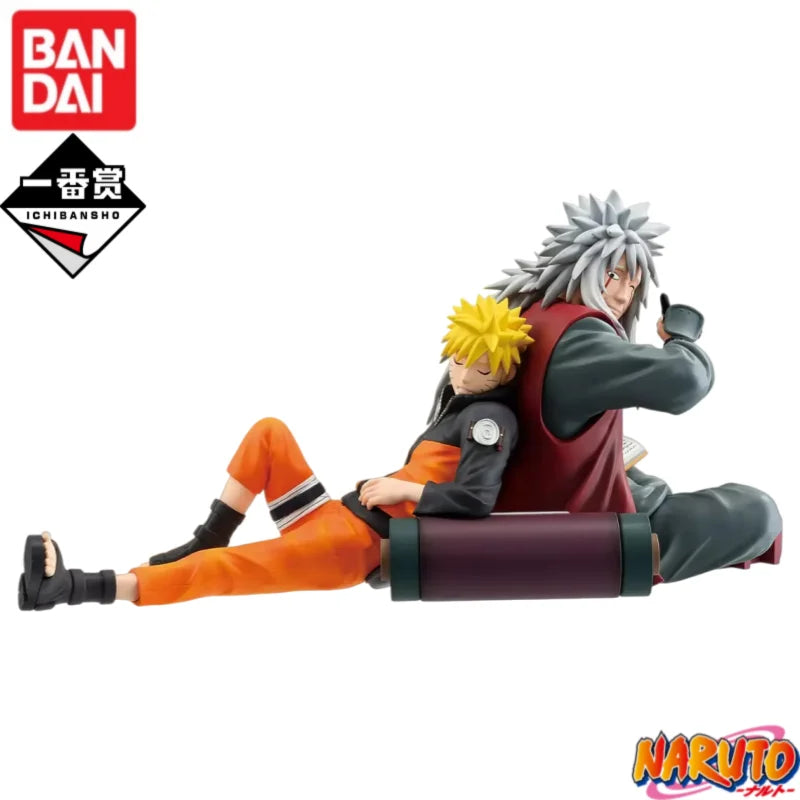 Bandai In Sock Naruto Anime Original Ichiban Kuji Naruto Uzumaki  Figures Model Toys Statue Collectible Ornaments