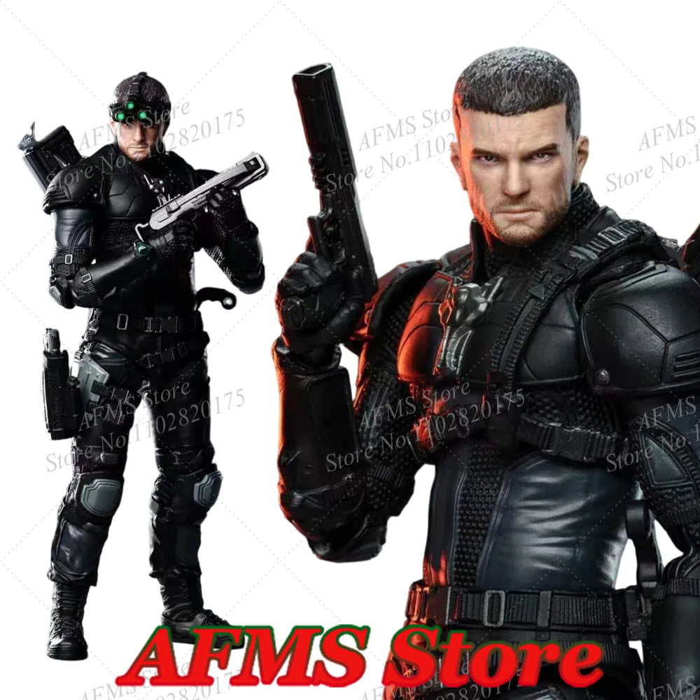 CCSTOYS 1/12 Scale Collectible Figure Figscript Sam Fisher Modern Game Combat Dolls Full Set 6Inch Men Soldier Action Figure Mod