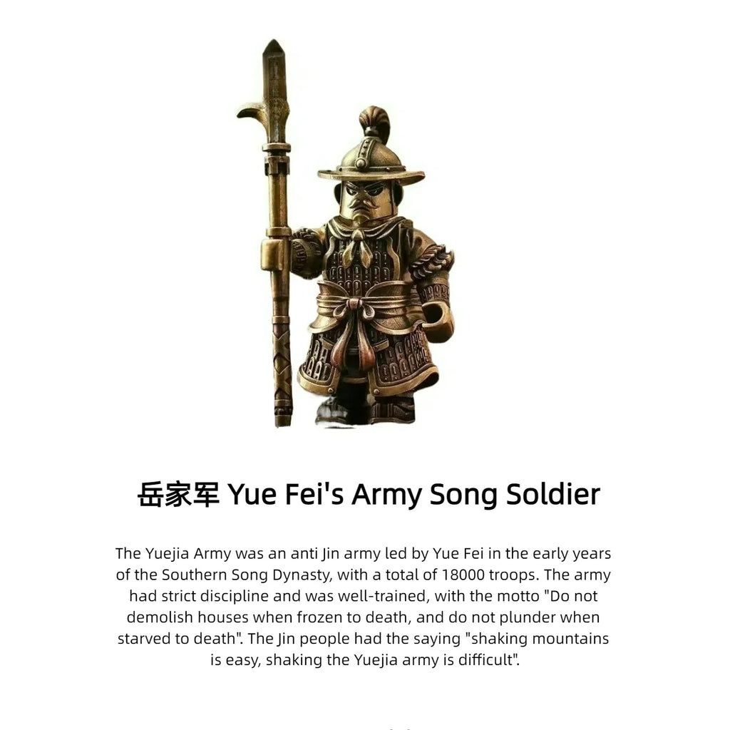 Ancient Tough Character Heroes Delicate Metal Figurine Crusades Templar MOC Building Blocks Magnetic Detachable Bricks Toys